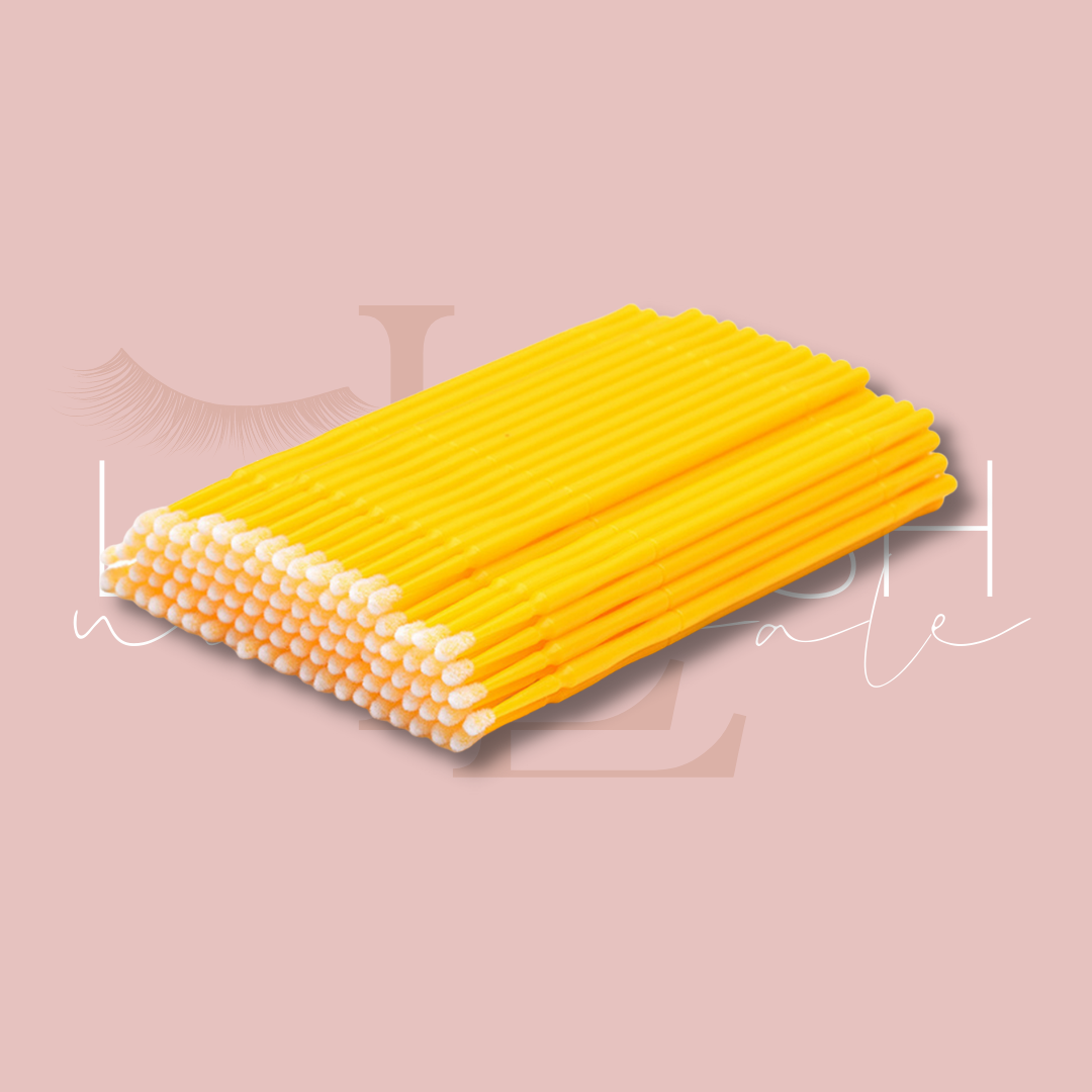 yellow micro swabs