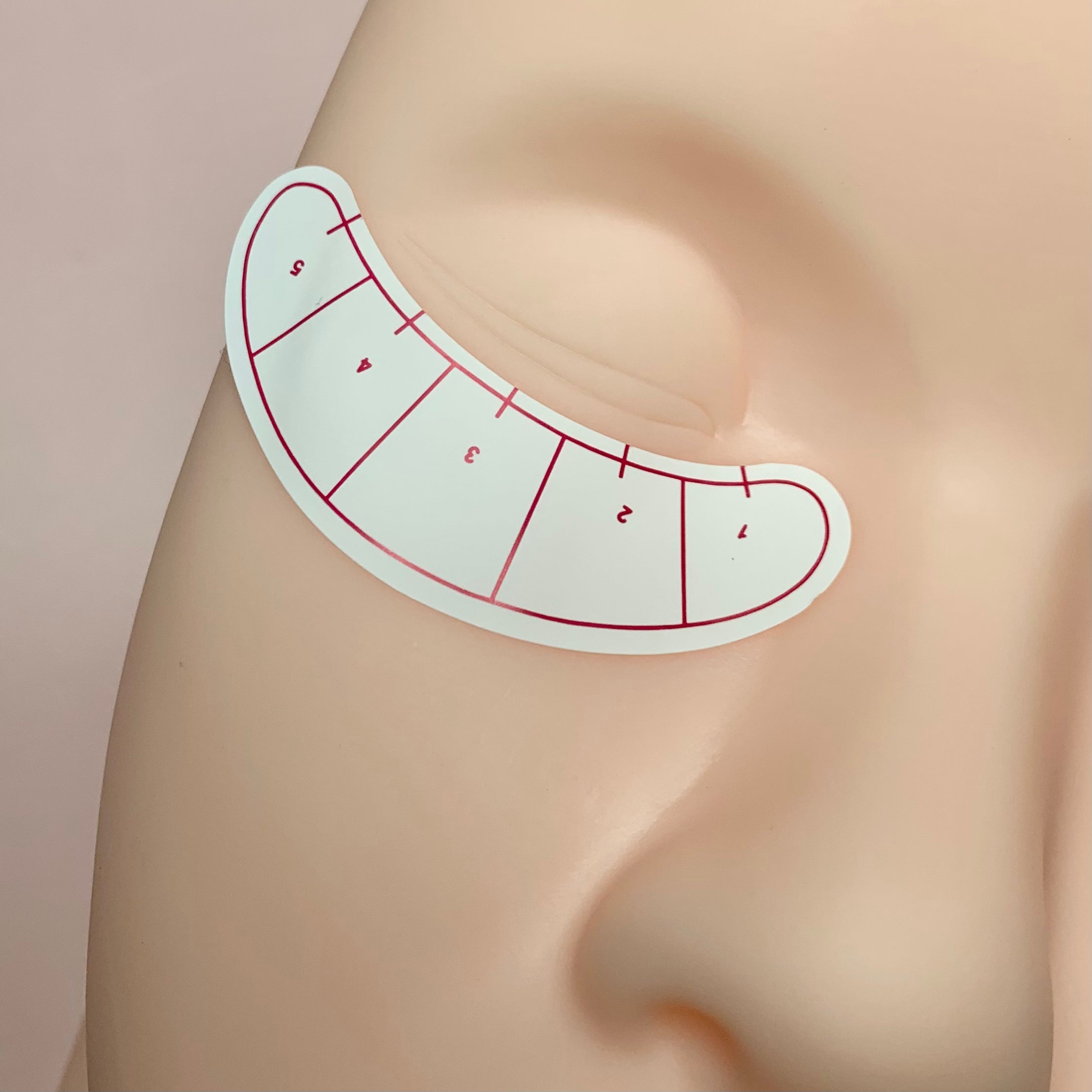 lash mapping template