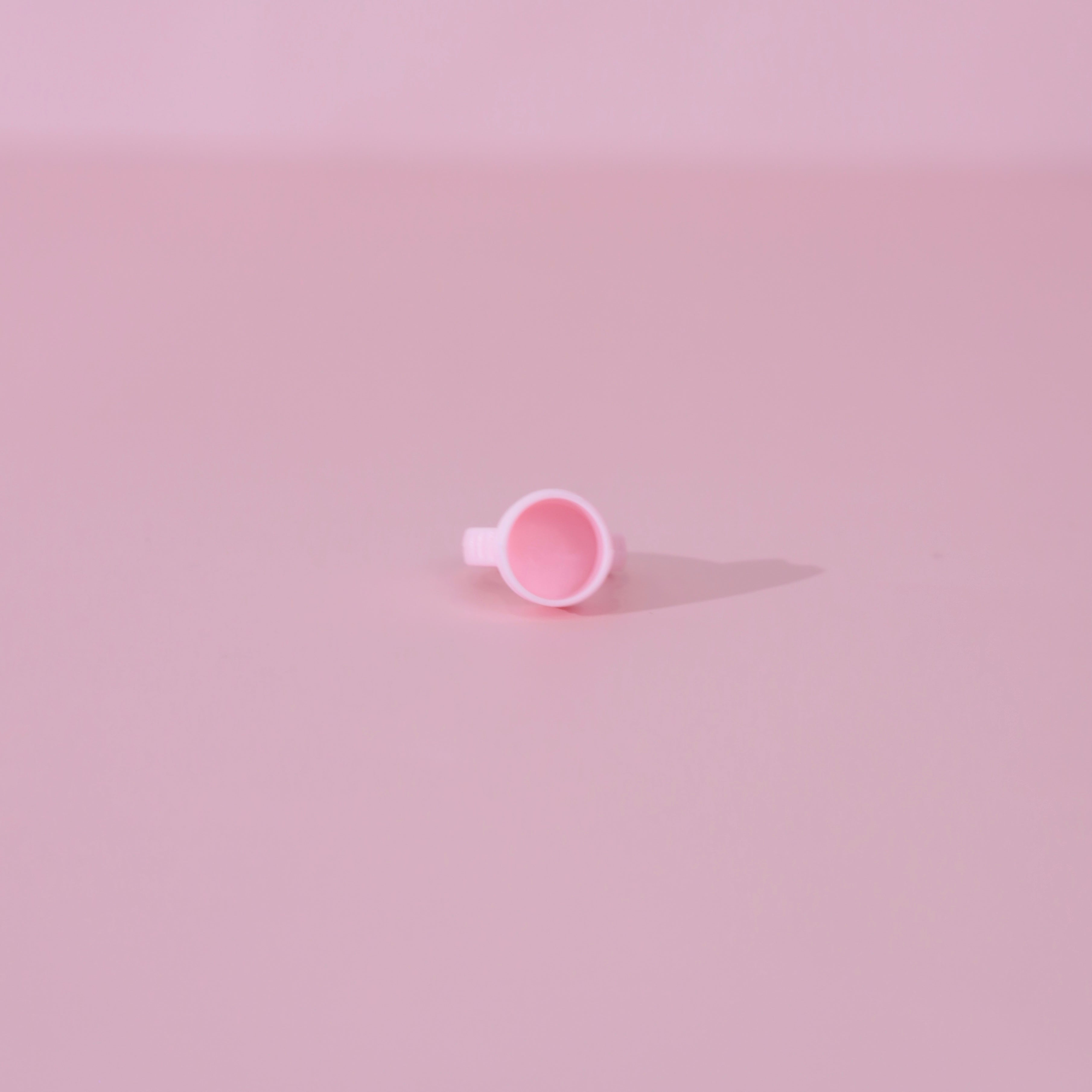 Pink Lash Glue Rings