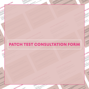 Digital Patch Test Form