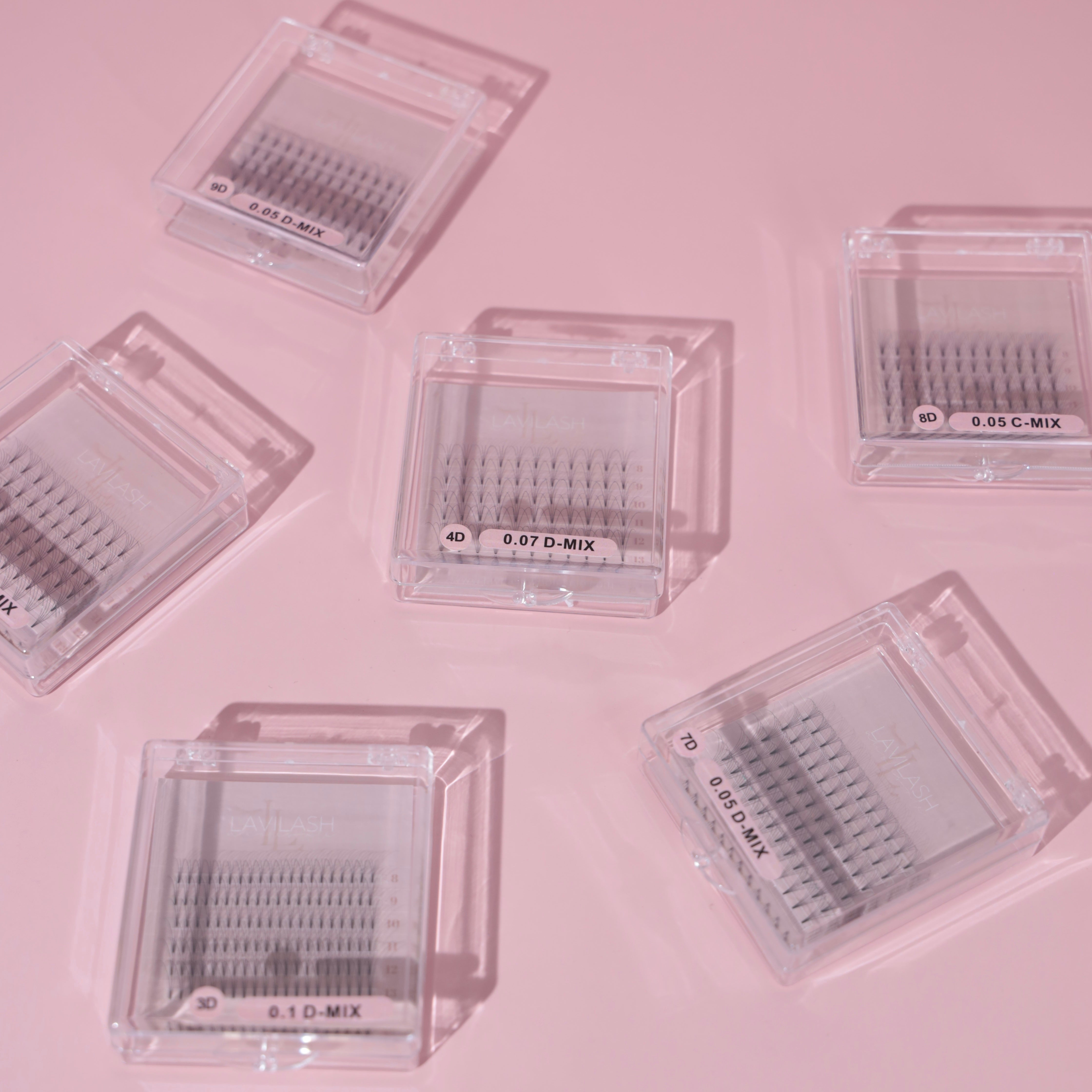 Mini Pre Made Lash Fans - Perfect Lash Extensions | LaviLash