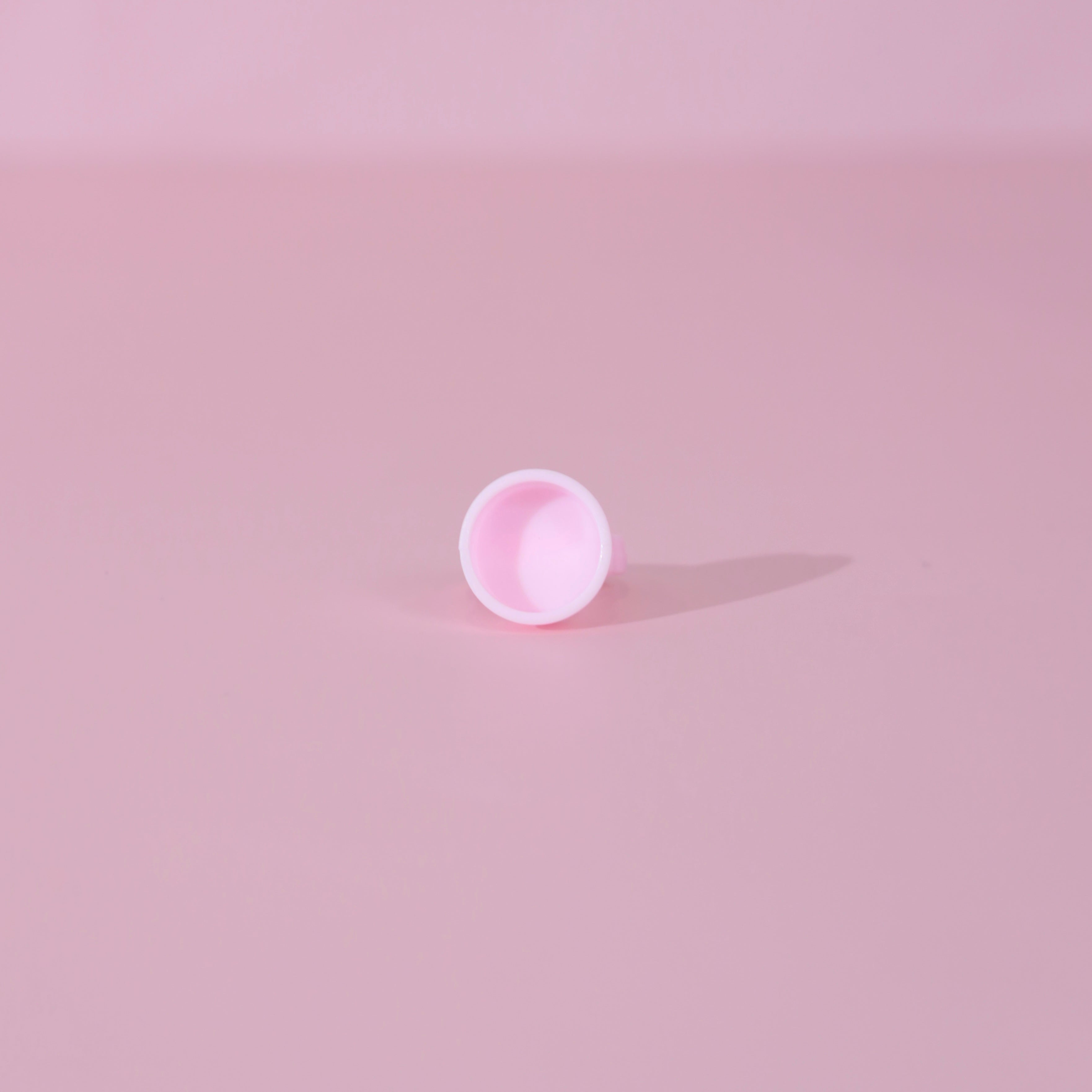 Pink Lash Glue Rings