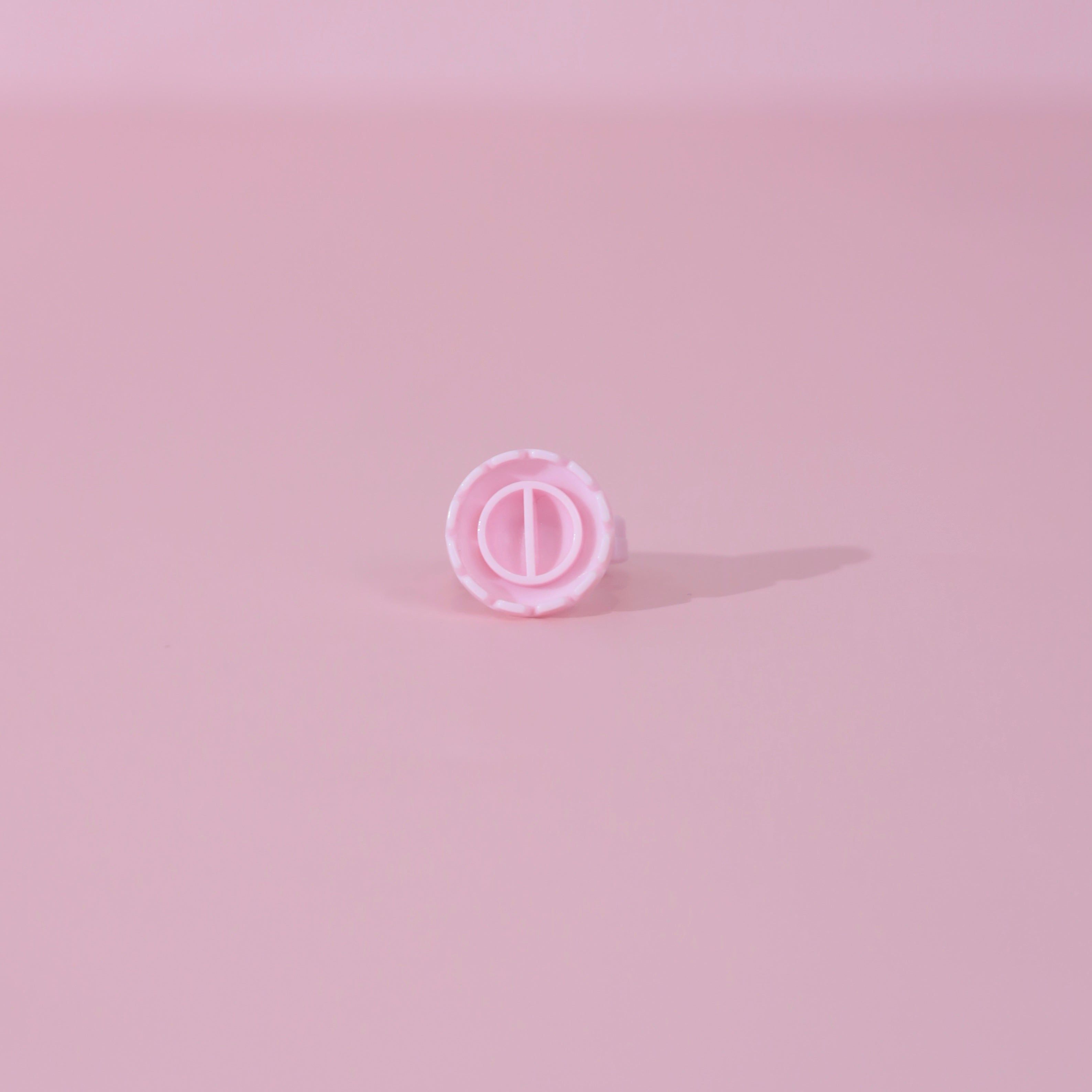 Pink Lash Glue Rings