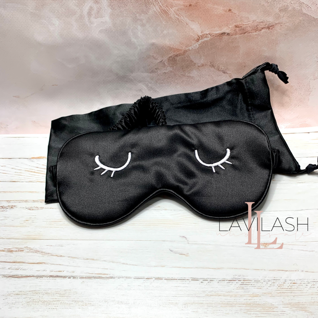 Silk Eye Mask - Black