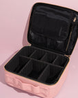 Professional Travel Cosmetic Case (Pink)