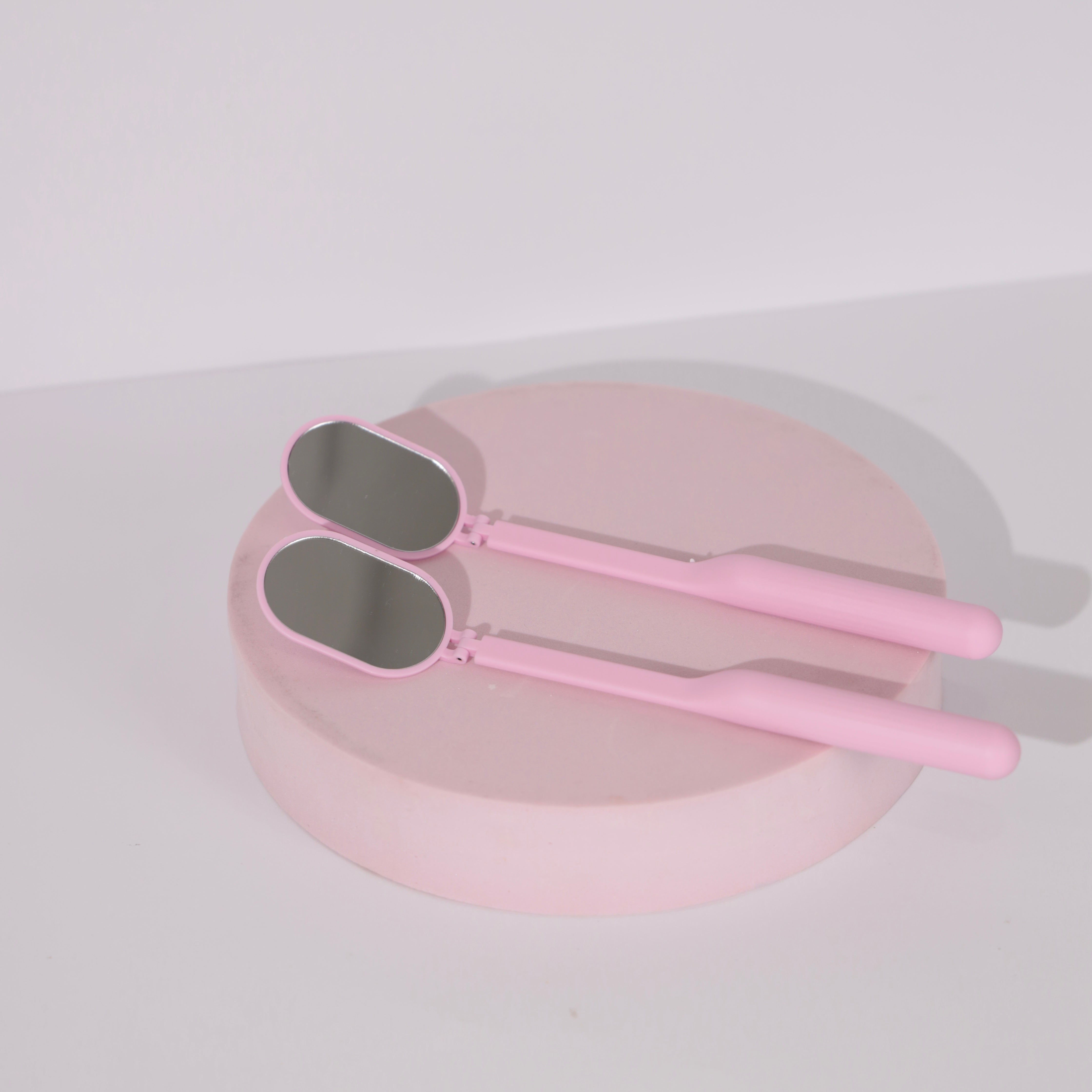 Pink Rotation Lash Mirror