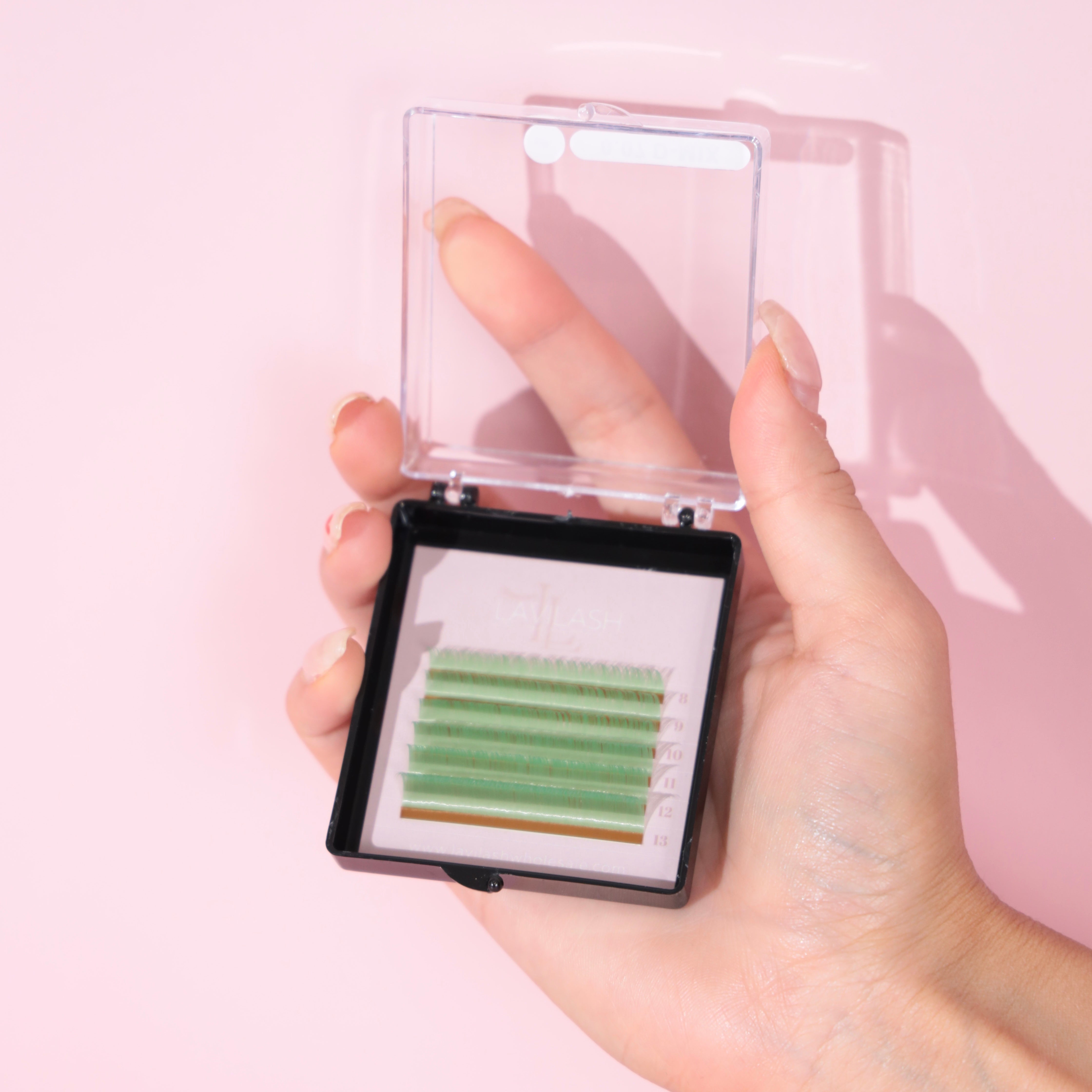 Green Eyelash Extensions - Vibrant Lashes for a Unique Look